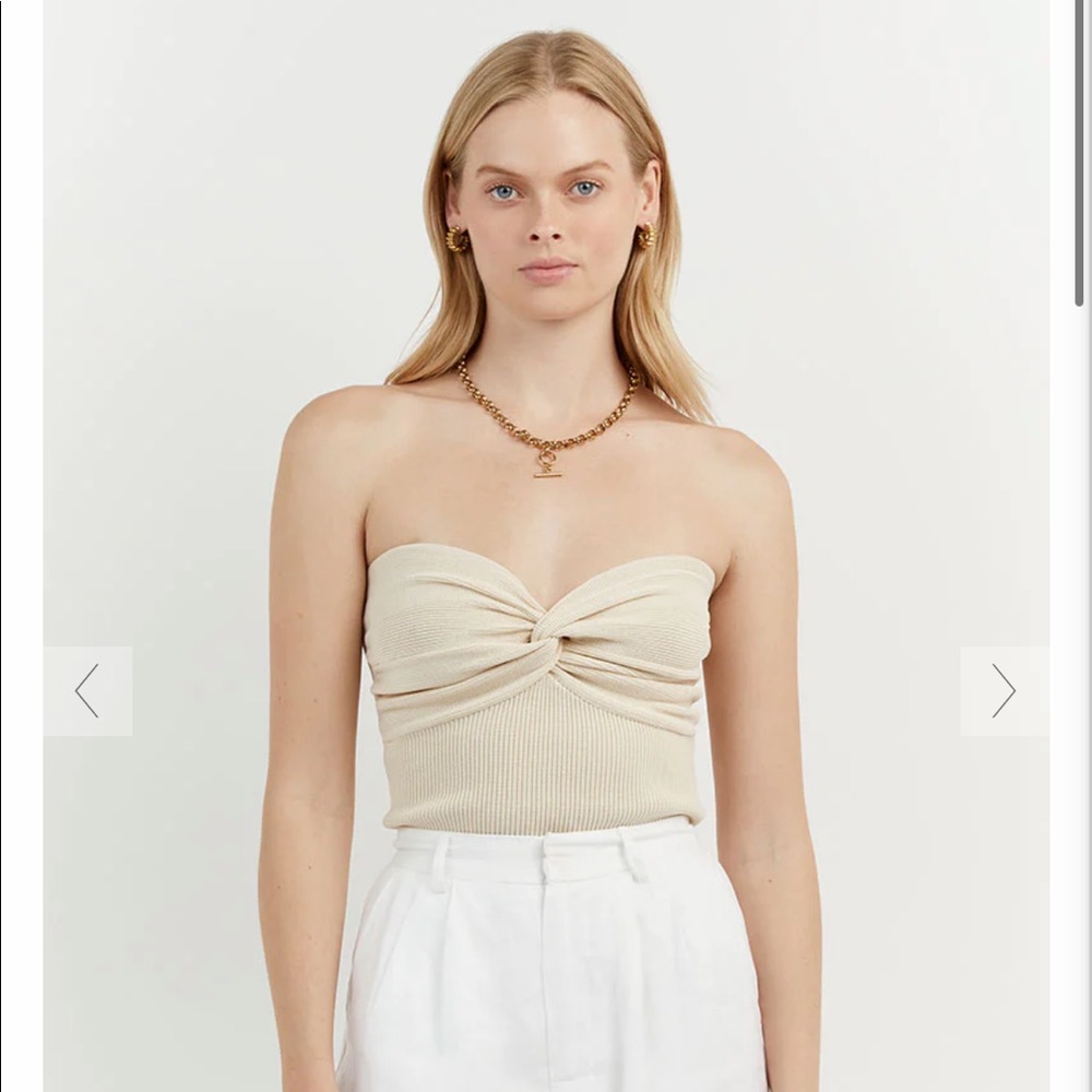DISSH Anika Twisted Knit Top